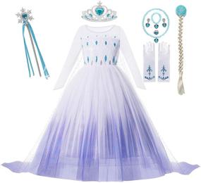 img 4 attached to 👑 MUABABY Princess Upgrade Sequin Costume