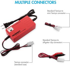 img 1 attached to Tenergy Smart Universal Charger: The Ultimate Solution for NiMH Battery Packs (2.4V - 7.2V) in RC Cars, RC Airplanes, and Airsoft Battery Packs (2-6 Cells)