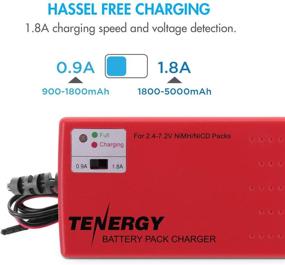 img 2 attached to Tenergy Smart Universal Charger: The Ultimate Solution for NiMH Battery Packs (2.4V - 7.2V) in RC Cars, RC Airplanes, and Airsoft Battery Packs (2-6 Cells)