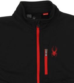 img 1 attached to 🧥 Top-quality Spyder Youth Softshell Jacket in Black for Boys' Coats & Jackets