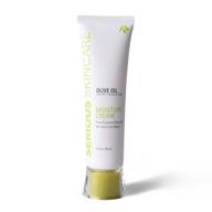 💧 powerful hydration: serious skincare olive oil moisture cream for face and neck - 2 ounce logo