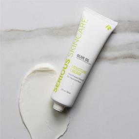 img 1 attached to 💧 Powerful Hydration: Serious Skincare Olive Oil Moisture Cream for Face and Neck - 2 Ounce