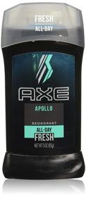 img 4 attached to 🪒 Axe Fresh Deodorant Stick Apollo 3 oz - Pack of 4: Long-lasting Odor Protection and Refreshing Fragrance