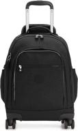 kipling laptop rolling backpack: the ultimate cocktail backpack for on-the-go style and functionality logo