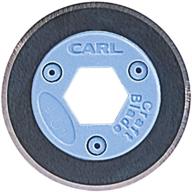 🔪 carl b-01 professional rotary trimmer replacement blade: straight edge cutting perfection logo