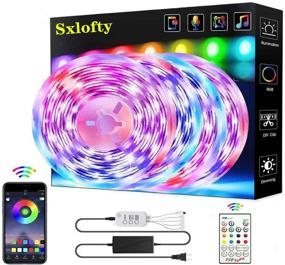 img 4 attached to 🌈 Ultimate Smart Led Strip Lights: 65.6ft Music Sync Color Change with Remote & App Control for Bedroom Home - 5050 SMD RGB Strip Light