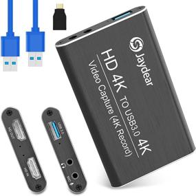 img 4 attached to 🎥 USB 3.0 Capture Card - Audio Video Capture Device 4K to HD 1080P 60FPS Streaming Gaming Broadcast