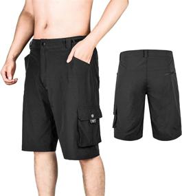 img 3 attached to Premium Men's Mountain Bike Shorts with 3D Padded Cushioning: Comfortable, Lightweight, and Versatile Cycling Apparel with Detachable Underwear