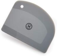 enhanced bowl scraper by martha stewart collection: perfect for efficient kitchen tasks logo