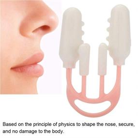 img 3 attached to Pain Free Straightener Corrector Silicone Rhinoplasty Shave & Hair Removal