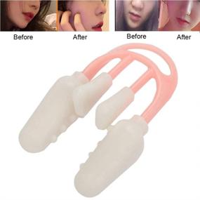 img 2 attached to Pain Free Straightener Corrector Silicone Rhinoplasty Shave & Hair Removal