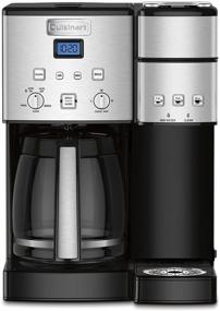 img 3 attached to ☕️ Cuisinart SS-15 12-Cup Coffee Maker and Single-Serve Brewer, Stainless Steel with Extended Support