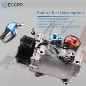 img 1 attached to 🔧 ECCPP A/C Compressor for Honda CR-V CRV 2.4L CO 10663AC (2002-2006) - improved SEO