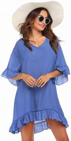 img 3 attached to Stylish Ekouaer Bathing Coverups: Trendy Beachwear for Women's Clothing and Swimsuits