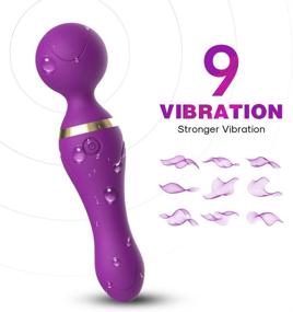 img 2 attached to Massager Powerful Vibration Waterproof Rechargeable Wellness & Relaxation