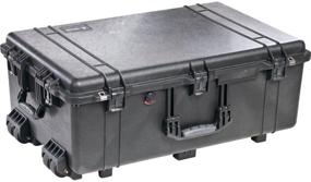 img 2 attached to 📦 Pelican 1650 Rolling Case Without Foam - Black