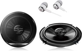 img 4 attached to 🔊 Pioneer TS-G1620F High Power 6-1/2-Inch 2-Way G-Series Coaxial Car Stereo Speakers - 600W Max Output