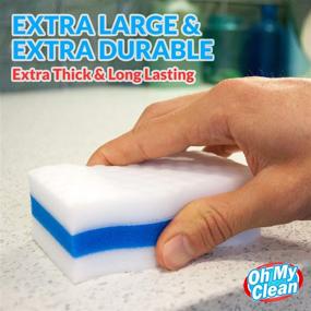 img 1 attached to Extra Durable Cleaning Eraser Sponge Household Supplies