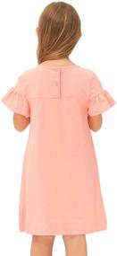 img 3 attached to Skin-friendly Cotton Skater 👗 Dresses for Girls - Grace Karin