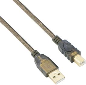 img 3 attached to 🔌 High-Quality USB 2.0 Cable - 50ft A Male to B Male for Printer Scanner