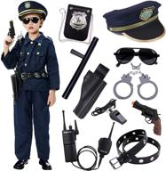👮 law enforcement outfit: whistle holster walkie logo