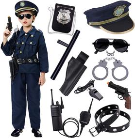 img 4 attached to 👮 Law Enforcement Outfit: Whistle Holster Walkie