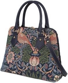img 2 attached to 🍓 Strawberry Tapestry: Stylish Detachable Shoulder Signare Women's Handbags & Wallets