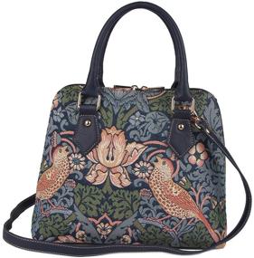 img 3 attached to 🍓 Strawberry Tapestry: Stylish Detachable Shoulder Signare Women's Handbags & Wallets