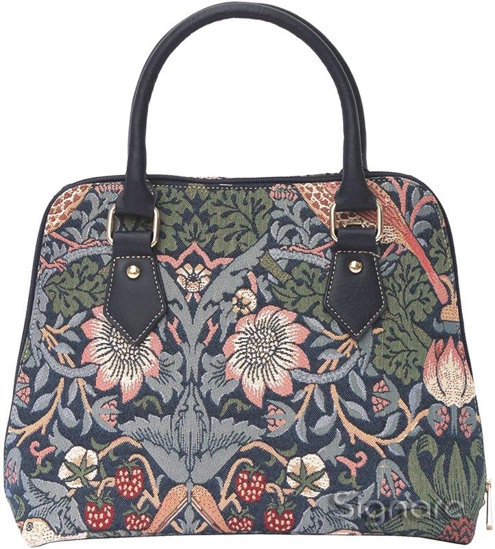 strawberry tapestry detachable shoulder signare women's handbags & wallets 로고