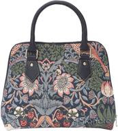 🍓 strawberry tapestry: stylish detachable shoulder signare women's handbags & wallets logo
