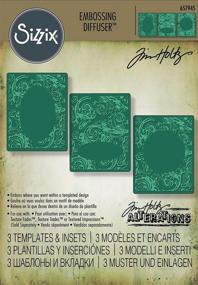 img 2 attached to Sizzix Tim Holtz Alterations Collection Embossing Diffuser Set 1, 3-Pack