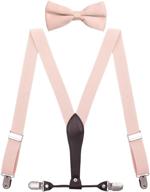 💪 enhancing physical stamina: adjustable elastic boys' accessories - body strenth suspenders logo