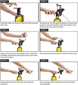 img 2 attached to Аксессуар для открывания вина Royaluxe с пробкотычкой