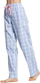 img 3 attached to CYZ Womens Cotton Poplin Pajama Women's Clothing in Lingerie, Sleep & Lounge