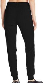 img 3 attached to 👖 Champion Women's Cotton Jersey Pant, Black, M - Comfortable and Stylish Bottoms for Women