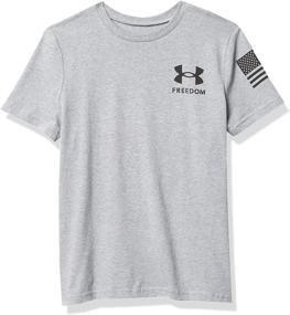 img 3 attached to New Freedom Flag Tshirt for Boys by Under Armour