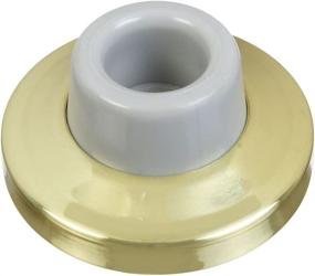 img 1 attached to 🛡️ Solid Brass Wall Door Stop - National Hardware N198-069 V1935