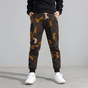 img 3 attached to КИСБИНИ Спортивные брюки-джоггеры Камуфляж