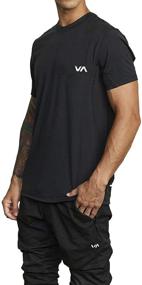 img 3 attached to 👕 RVCA Sport Sleeve Pocket T-Shirt: The Perfect Men's Clothing for Casual Style and Functionality