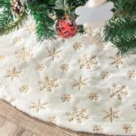 deggod christmas skirts snowflakes decorations logo