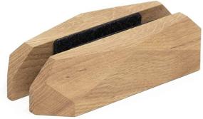 img 2 attached to 🖥️ Oakywood Laptop Dock - Stylish Vertical MacBook Stand (Oak)