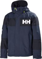 helly hansen junior jacket evening logo