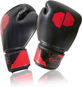 img 2 attached to Boxing Gloves Men Women Breathable