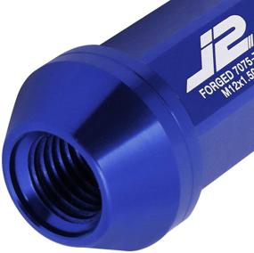 img 1 attached to J2 Engineering LN-T7-014-15-BL Blue 7075 Aluminum M12 X 1