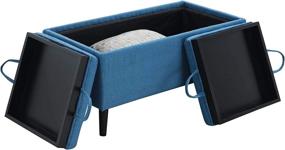 img 1 attached to Convenience Concepts 143042T Designs4Comfort Storage