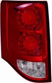 img 1 attached to 🚗 Dodge Truck Caravan Driver Side Tail Lamp Assembly - DEPO 334-1924L-AC