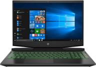 🎮 hp pavilion gaming 15-inch laptop with intel core i5-9300h processor, nvidia geforce gtx 1650 (4 gb), 8 gb sdram, 256 gb ssd, windows 10 home - shadow black/acid green logo