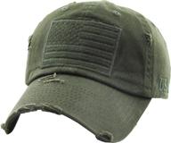 🧢 kbethos tactical operator collection usa fishing mesh ballcap with flag patch - ideal america outdoors trucker baseball cap logo