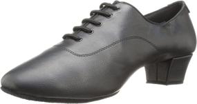 img 4 attached to 👞 Capezio Men's 2" Latin Social Dance Oxford Shoes