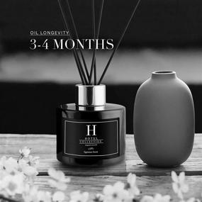 img 1 attached to 🌸 Savor the Sweetest Taboo: Indulge in our Luxury Hotel Inspired Reed Diffuser Set, Infused with Decadent Citrus, Juicy Berries, and Floral Peony - Enjoy 4 Months of Exquisite Fragrance, 100mL